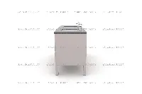 Minimalist dual-basin vanity top offering an expansive workspace and a crisp, geometric profile for modern master baths