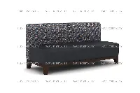 Modern High-Back Upholstered Banquette Sofa -1