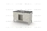 Contemporary wall-hung granite vanity surface with a substantial silhouette and a durable, heat-resistant natural stone finish