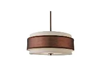 Layered Drum Pendant Light