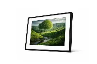 Contemporary nature scene with soft mist settling over a verdant valley floor