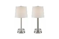 Straight Stem Minimal Lamp