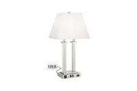 Dual Column Base Lamp