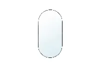 Modern slim edge full length mirror with a minimalist frame for hotel guest rooms