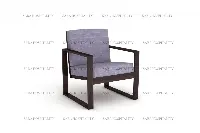 classic wooden frame armchair