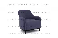 Chic Fabric Upholstered Lounge Chair for artisan breakfast counters