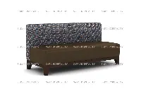 Modern High-Back Upholstered Banquette Sofa -2