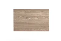 Hospitality headboard with woodgrain finish and horizontal metal inlays - 5