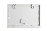Contemporary LED rectangular mirror for high-end boutique guest room vanities