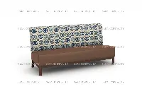 Modern Upholstered Loveseat Sofa with Plush Cushions - 4