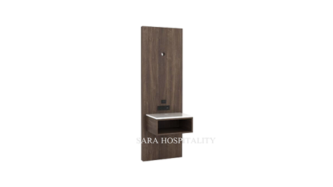 Hotel nightstand for guest rooms