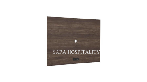 Hotel TV panel for guest rooms