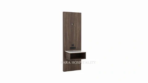 Hotel nightstand for guest rooms