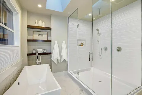 Cultured Marble Shower Surround