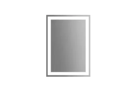 Framed LED Strip Mirror