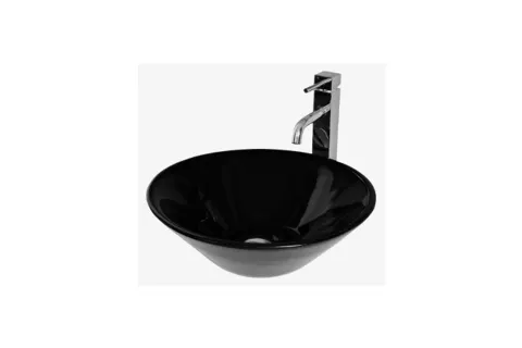 Compact Round Vessel Sink