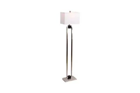 Twin Rod Column Floor Lamp