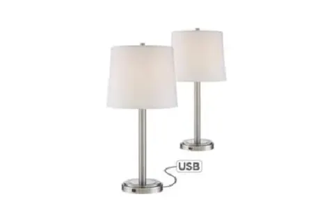Straight Stem Minimal Lamp