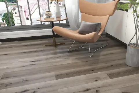 Charcoal Grain Flooring Plank