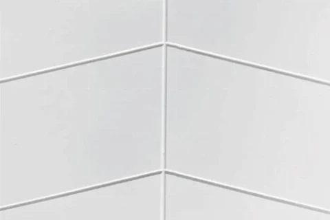 Chevron Solid Shower Surround