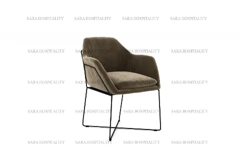 Metal Frame Accent Chair