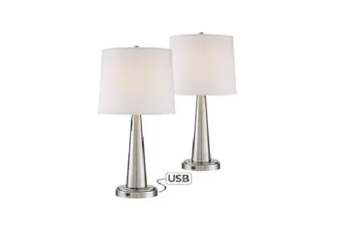 Slim Profile Bedside Lamp