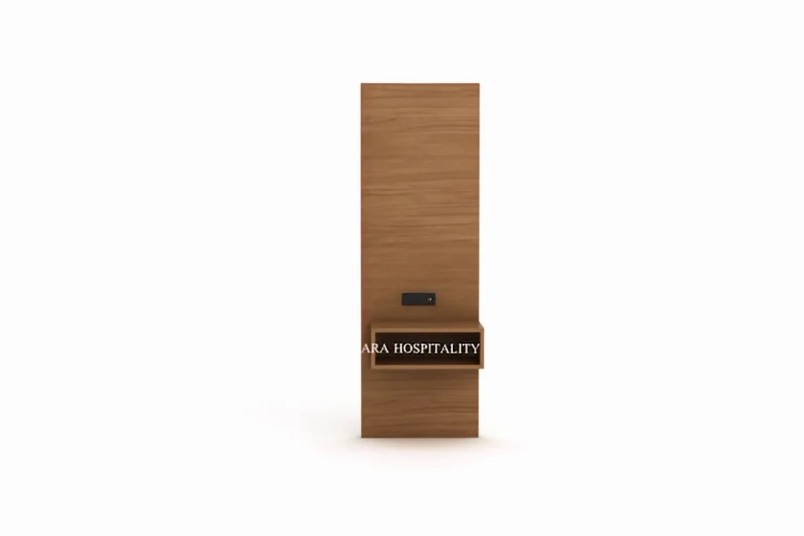 Floating Nightstand with Built-in Storage and Power Outlet - 2