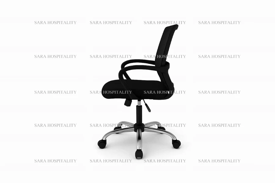 Resilient Mesh Back Chair for high-use hotel buffet areas