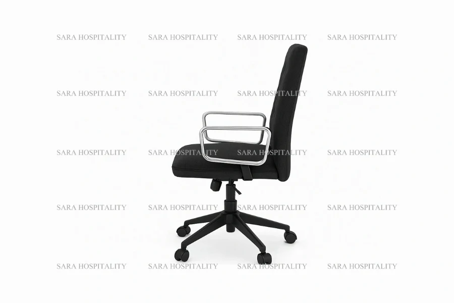 Stately High-Back Ergonomic Chair for structured hotel buffet dining
