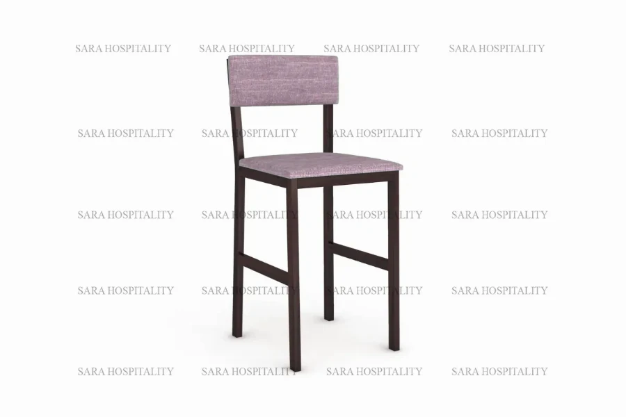 Sophisticated high-back recliner with integrated lumbar support and a deep-seated, cushioned design