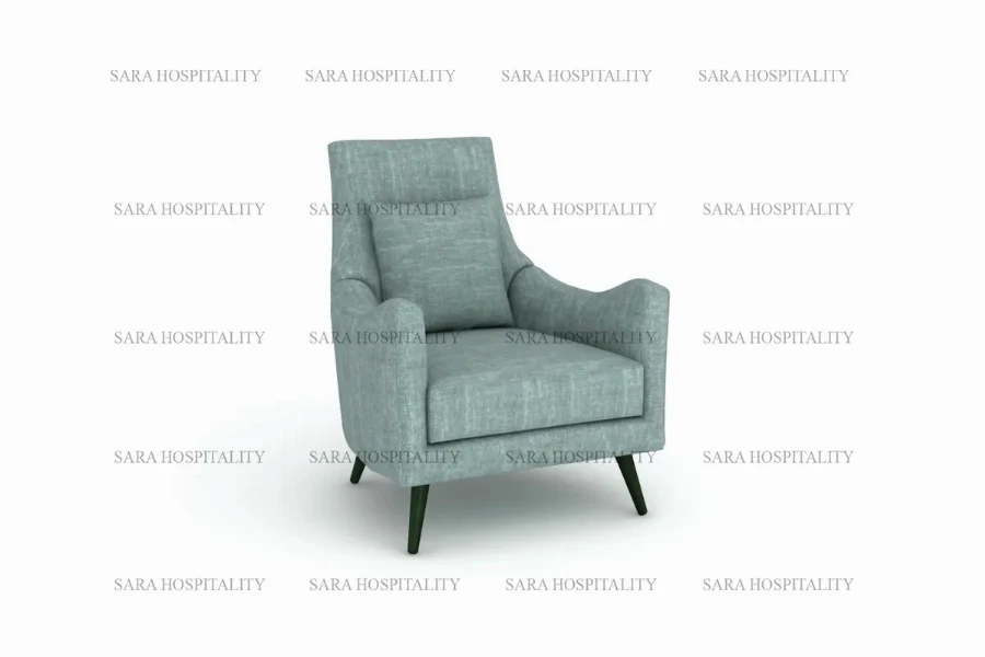 Sturdy High Back Lounge Chair for structured hotel buffet dining
