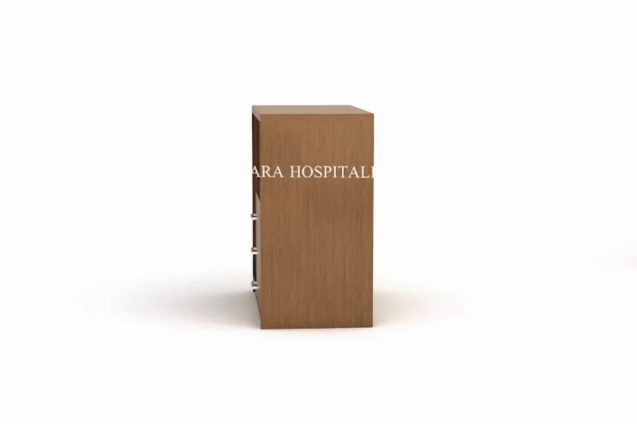 Hospitality Multimedia Combo with Storage and Appliance Space - 4