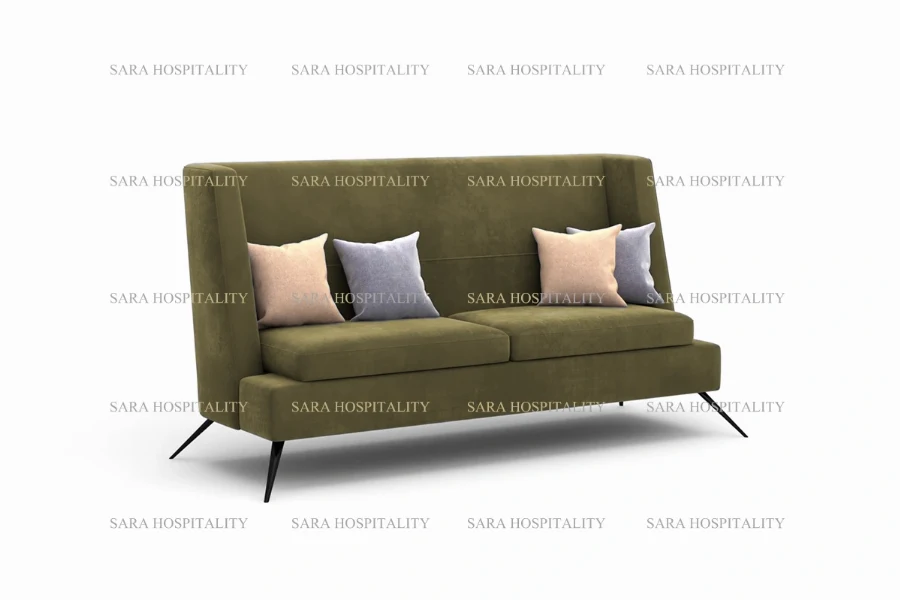Modern High-Back Sofa - Comfortable & Stylish Seating - 3