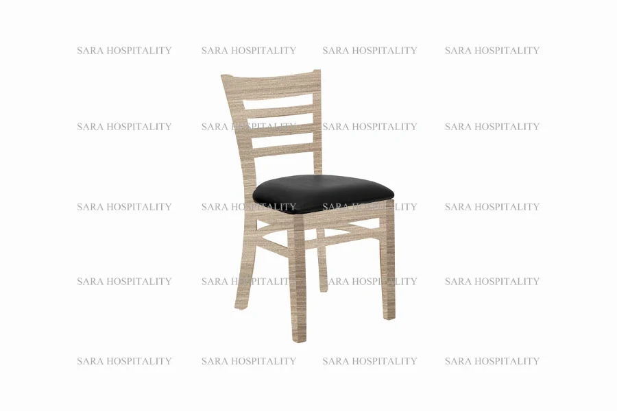 Sleek Modern Light Wood Chair for Scandi-style morning cafes
