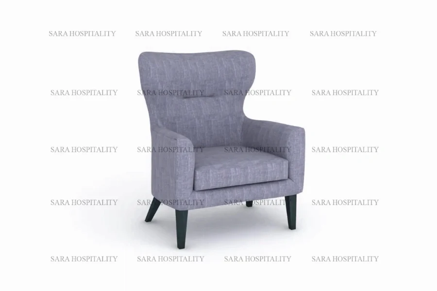 Elegant modern lounge accent chair with comfortable seating and premium build