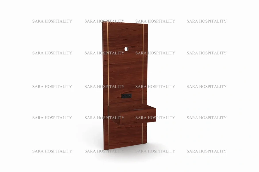 Queen nightstand – Radisson hotel guestroom furniture- 4