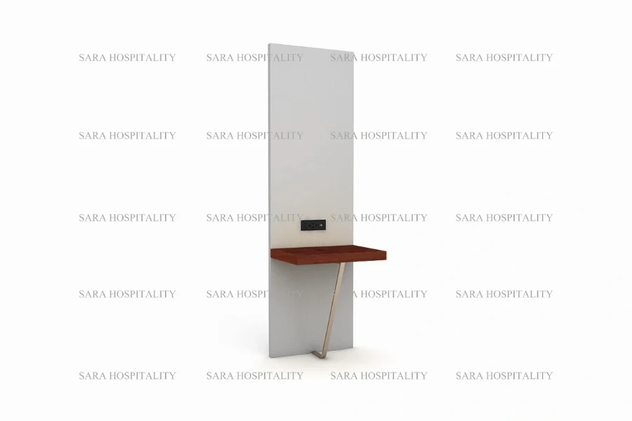 Wall-mounted king nightstand-Hilton Garden Inn- 4