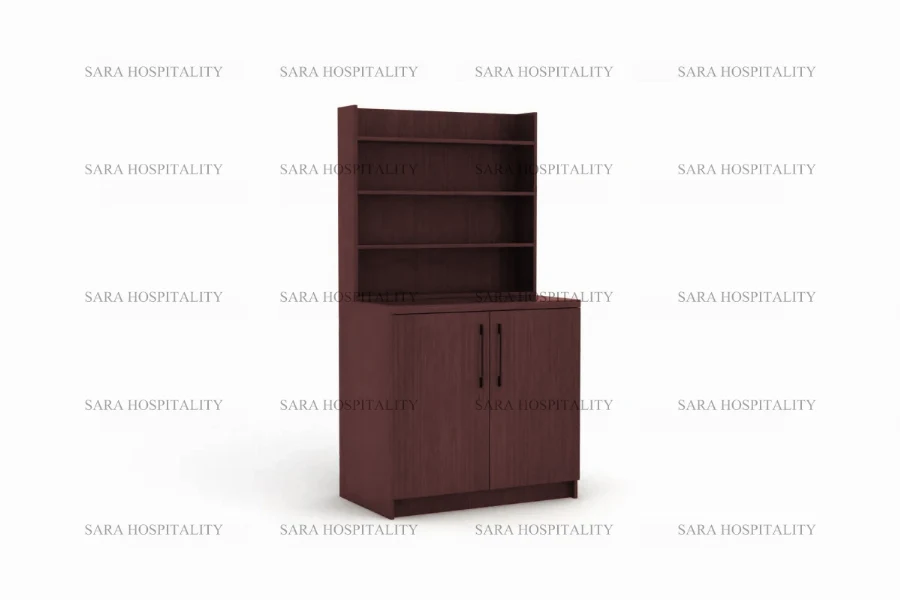 Sleek architectural cabinet showcasing full-height storage and a minimalist, handle-free design