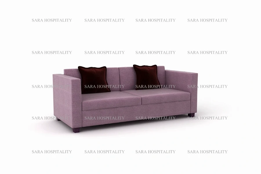 Modern Upholstered Sofa with Box Arms – Commercial Seating - 4