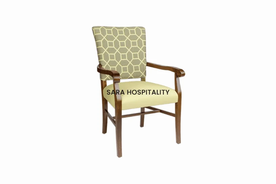 Traditional Back Arm Chair-3