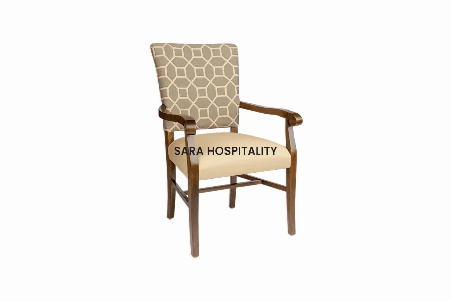 Traditional Back Arm Chair-1