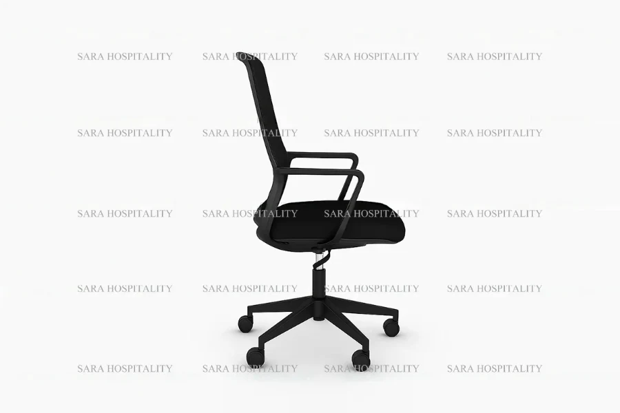 Modern Mesh Ergonomic Chair for tech-friendly breakfast hubs