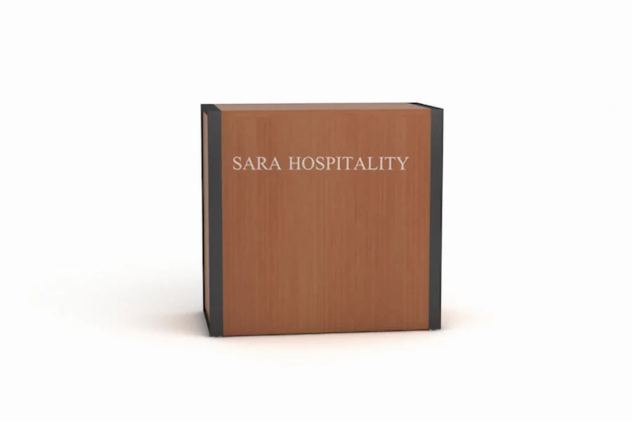 Hospitality Multimedia Combo with Storage and Appliance Space - 5