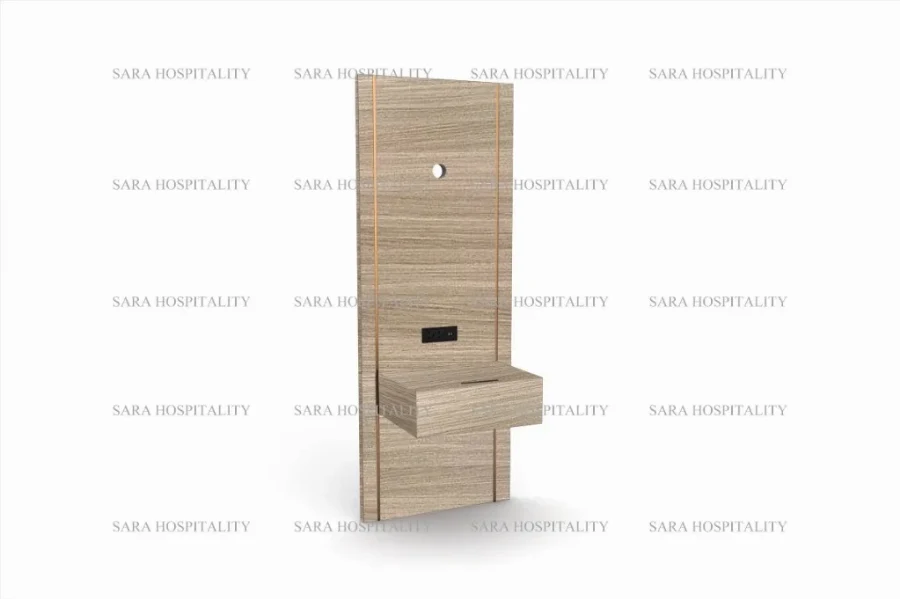 Queen nightstand – Radisson hotel guestroom furniture-3