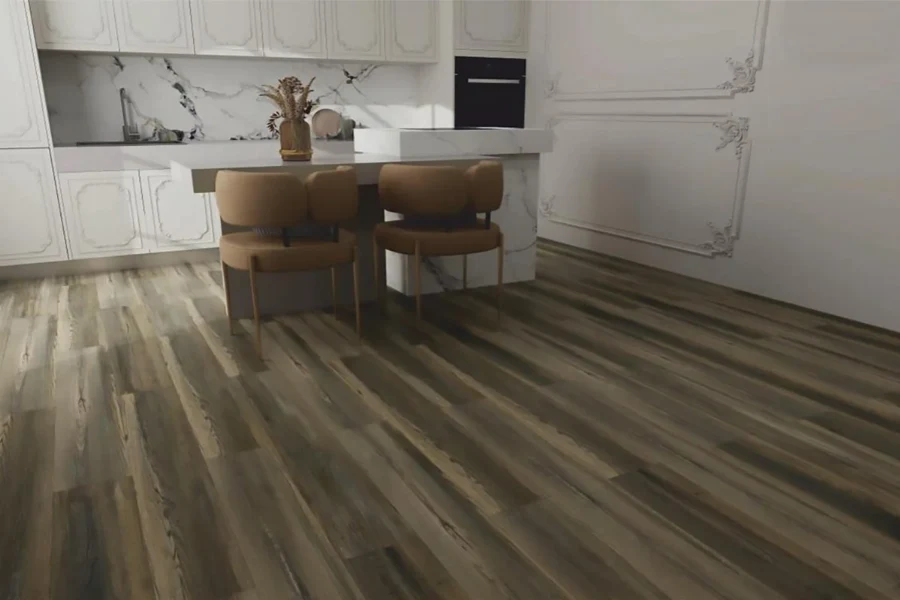 Charcoal Timber Flooring Plank