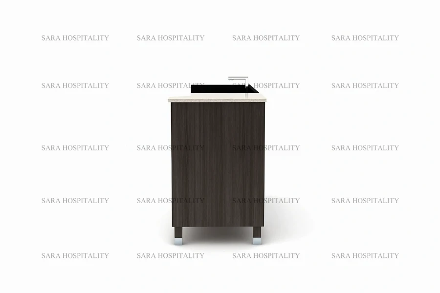 Premium Double Drawer Vanity Base for spacious coastal resort suites