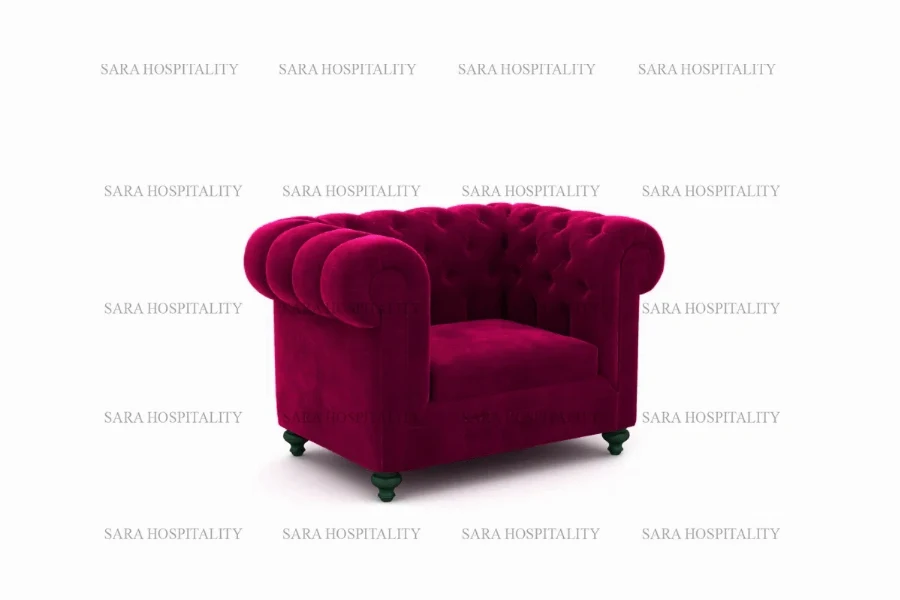 Leather Club Lounge Chair for upscale morning espresso lounges