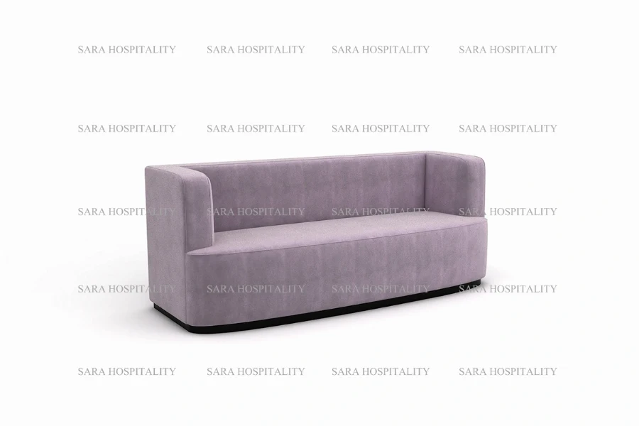 Modern Curved Lounge Sofa - Stylish and Comfortable - 4