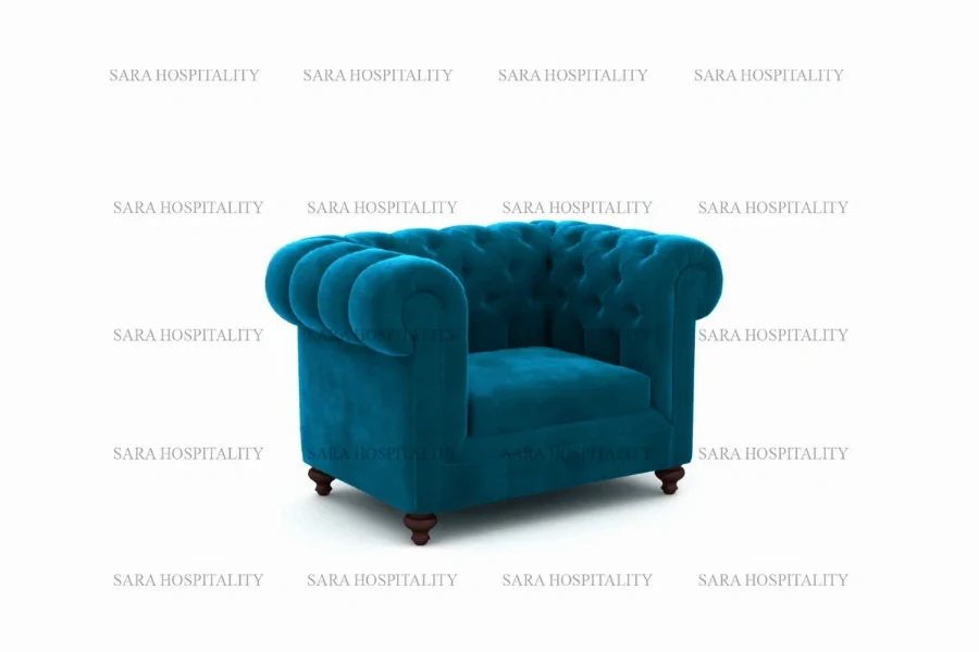 Stately Club Lounge Chair for grand hotel breakfast atriums