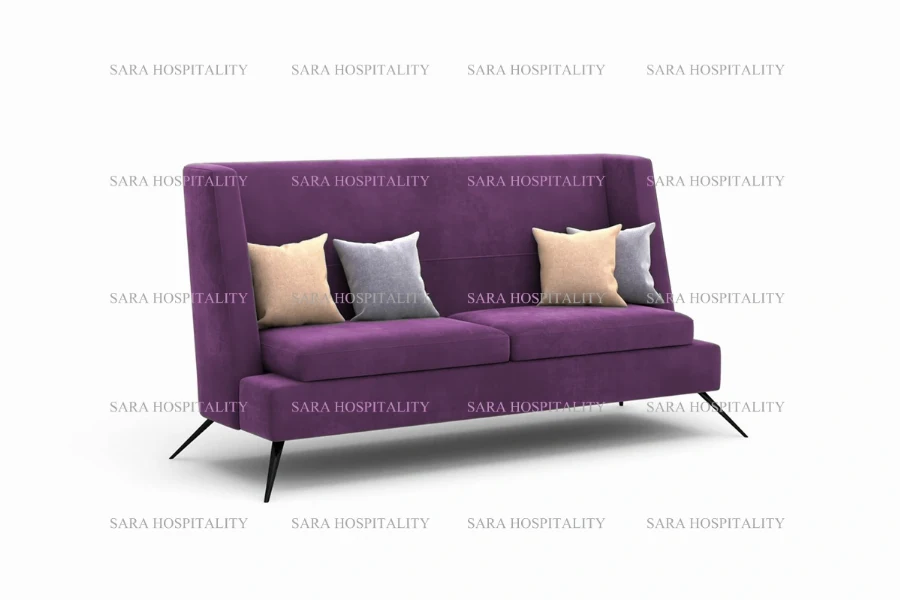 Modern High-Back Sofa - Comfortable & Stylish Seating - 4